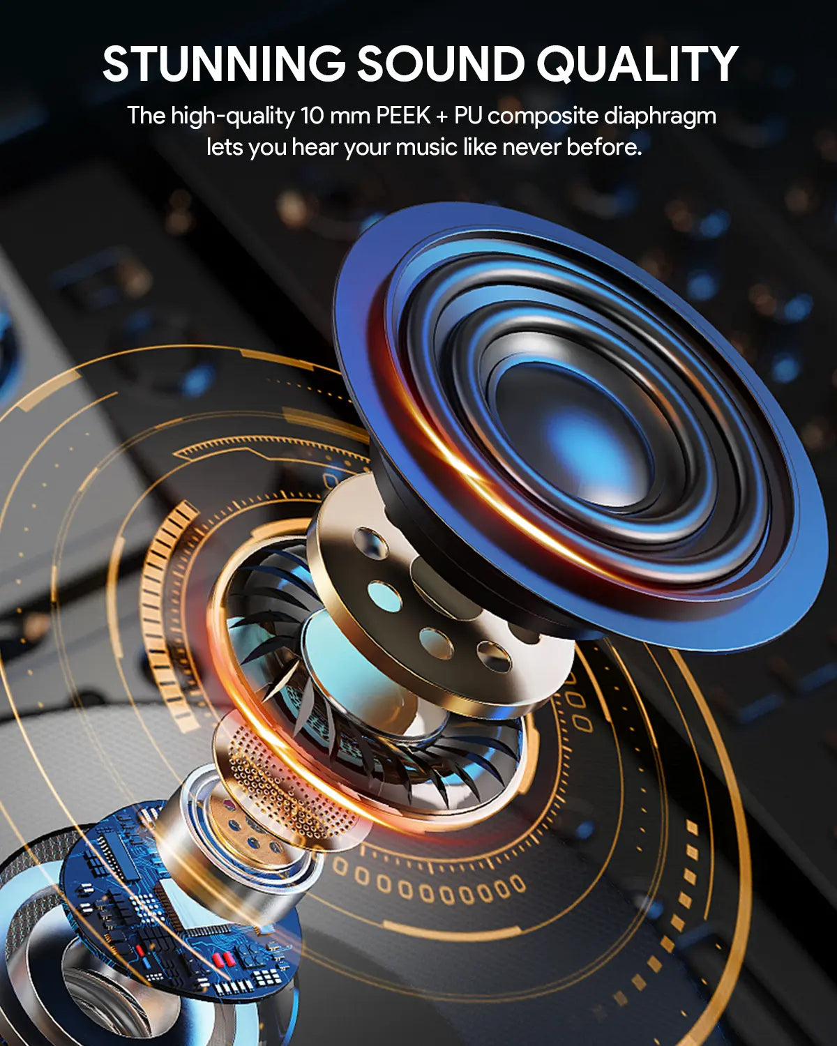 Aukey True Wireless Earbuds With Noise Cancelling MOVE MINI NC (EP-M1NC) - Image 6