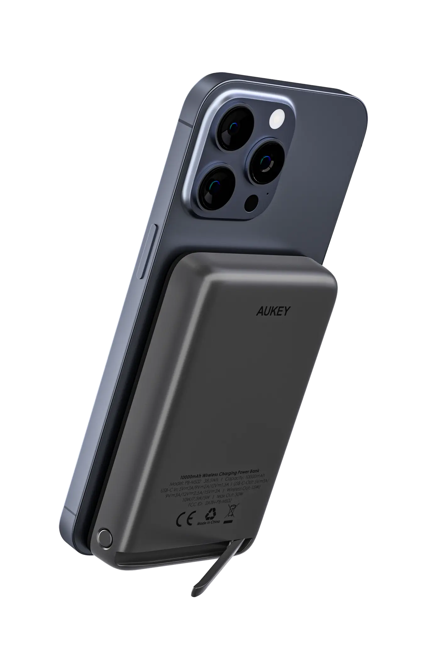 Aukey MagLinnk 10000mAh Magnetic Wireless Charging Power Bank (PB-MS02) - Image 8