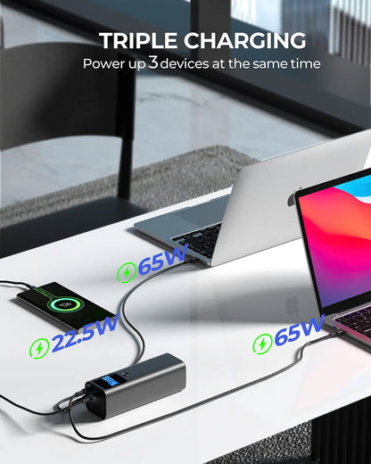 Aukey Sprint X 27.6K 140W 27,600mAh Portable Power Bank with PD3.1 (PB-Y45) - Image 5