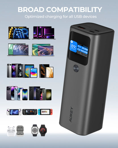 Aukey Sprint X 27.6K 140W 27,600mAh Portable Power Bank with PD3.1 (PB-Y45) - Image 8