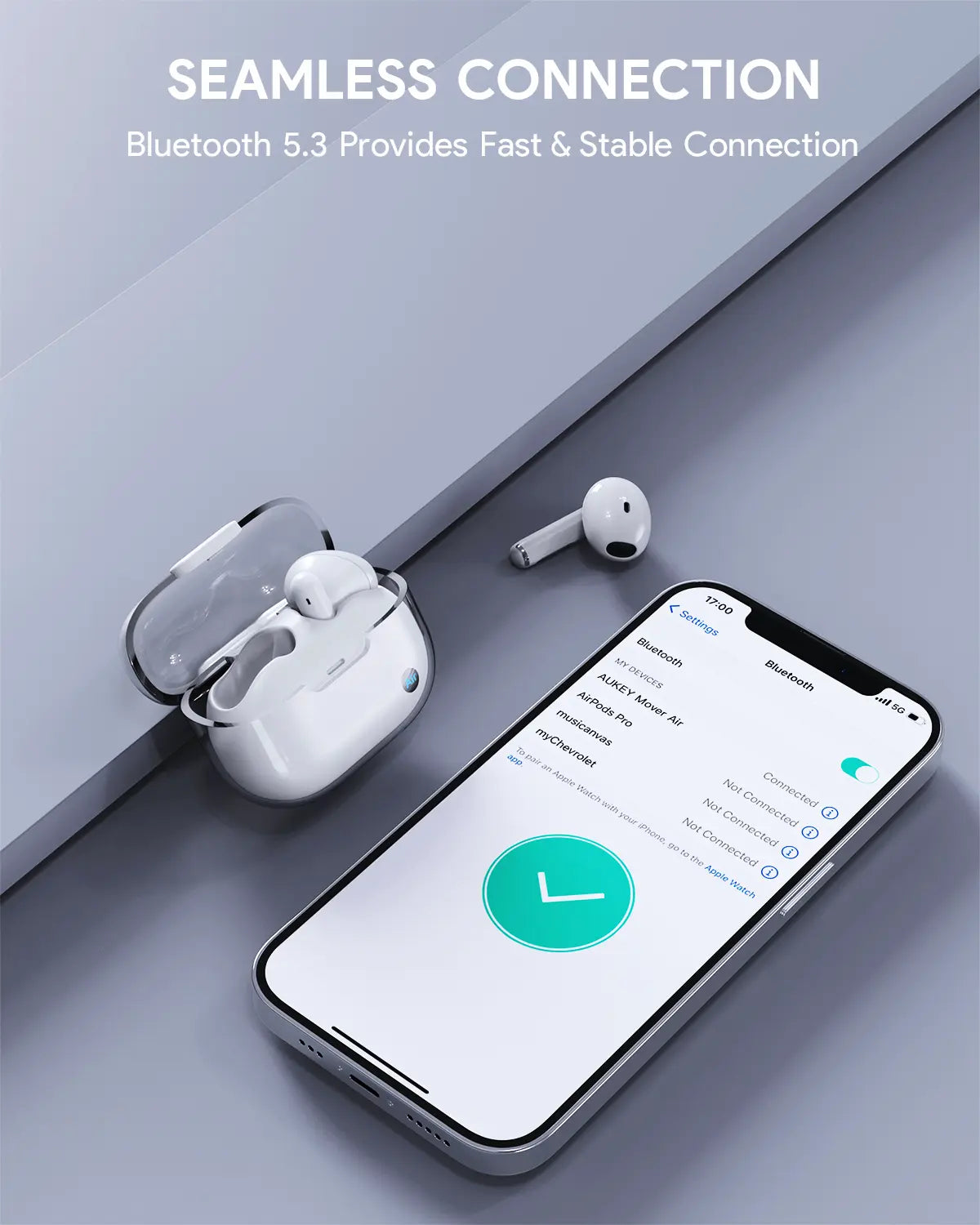 Aukey True Wireless Earbuds MOVE AIR (EP-M2) - Image 4