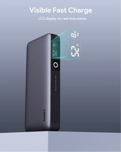 Aukey Sprint X 20K 65W 20000mAh Portable Power Bank with PD3.0 (PB-Y43) - Image 4