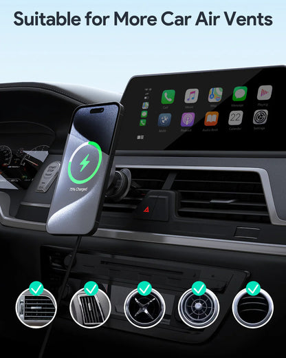 Aukey MagLink Dash Magnetic Fast Wireless Charging Phone Mount (HD-MC13) - Image 7