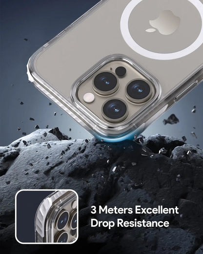 Aukey Urban Guard Magnetic Hard-Shell iPhone 15 Phone case - Transparent (TM11A) - Image 5