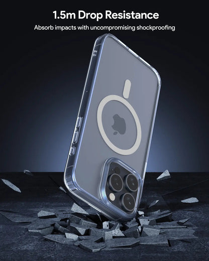 Aukey Clearview Magsafe iPhone 15  Phone case - Transparent (TM10A) - Image 2