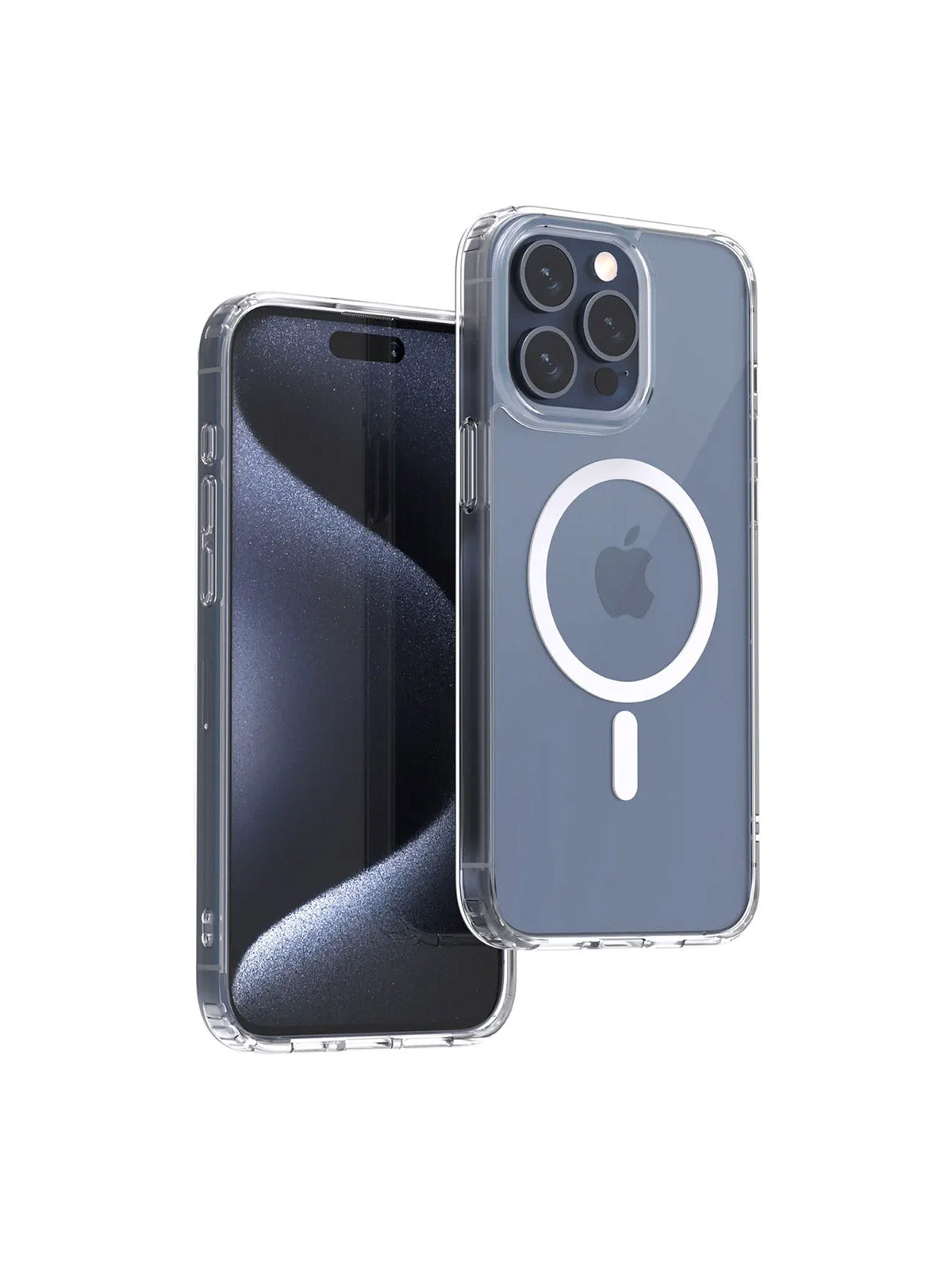 Aukey Clearview Magsafe iPhone 15 Pro Max Phone case - Transparent (TM10D)