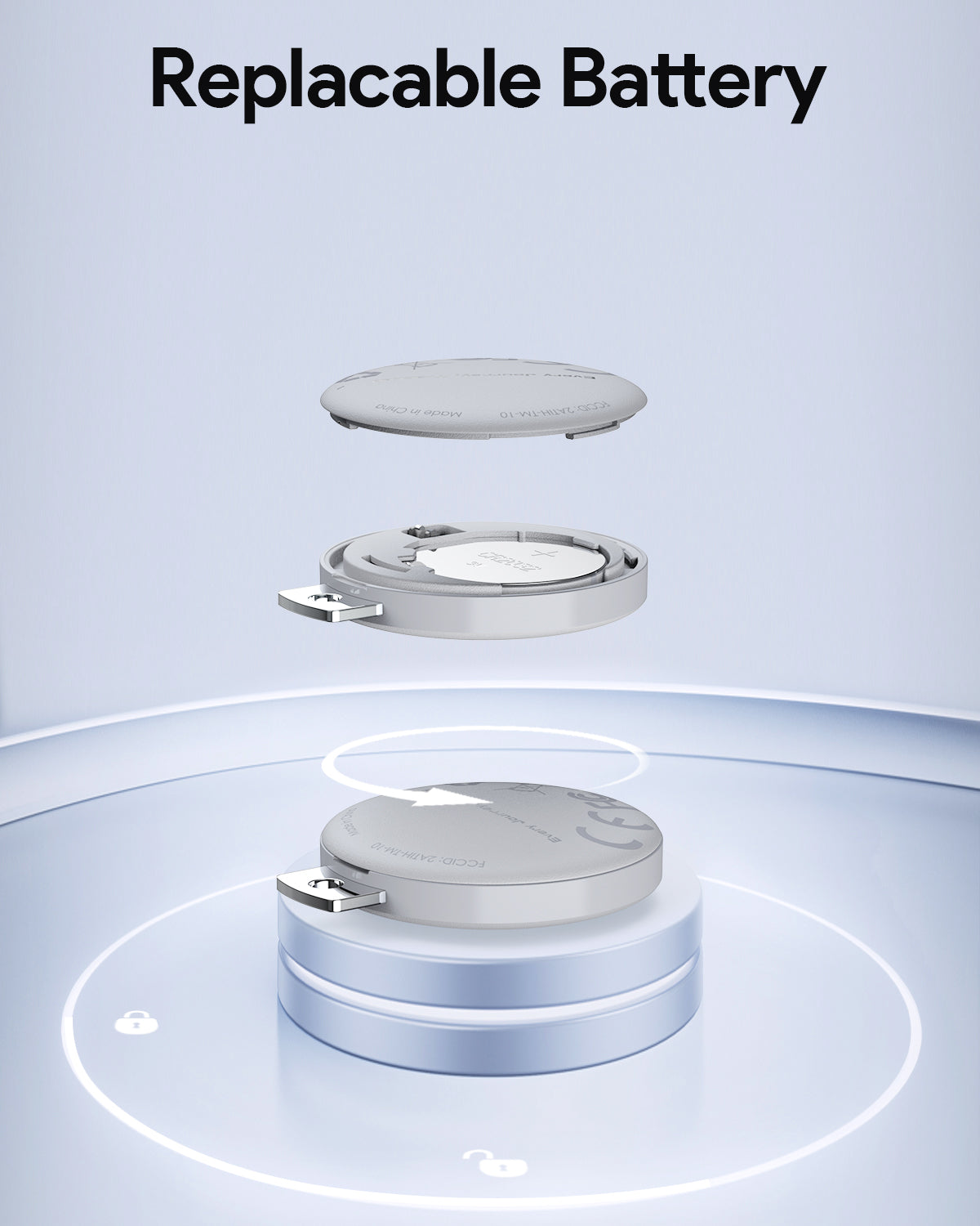 Aukey Track Mate 1 Smart Bluetooth Tracker (TM-10) - Image 6