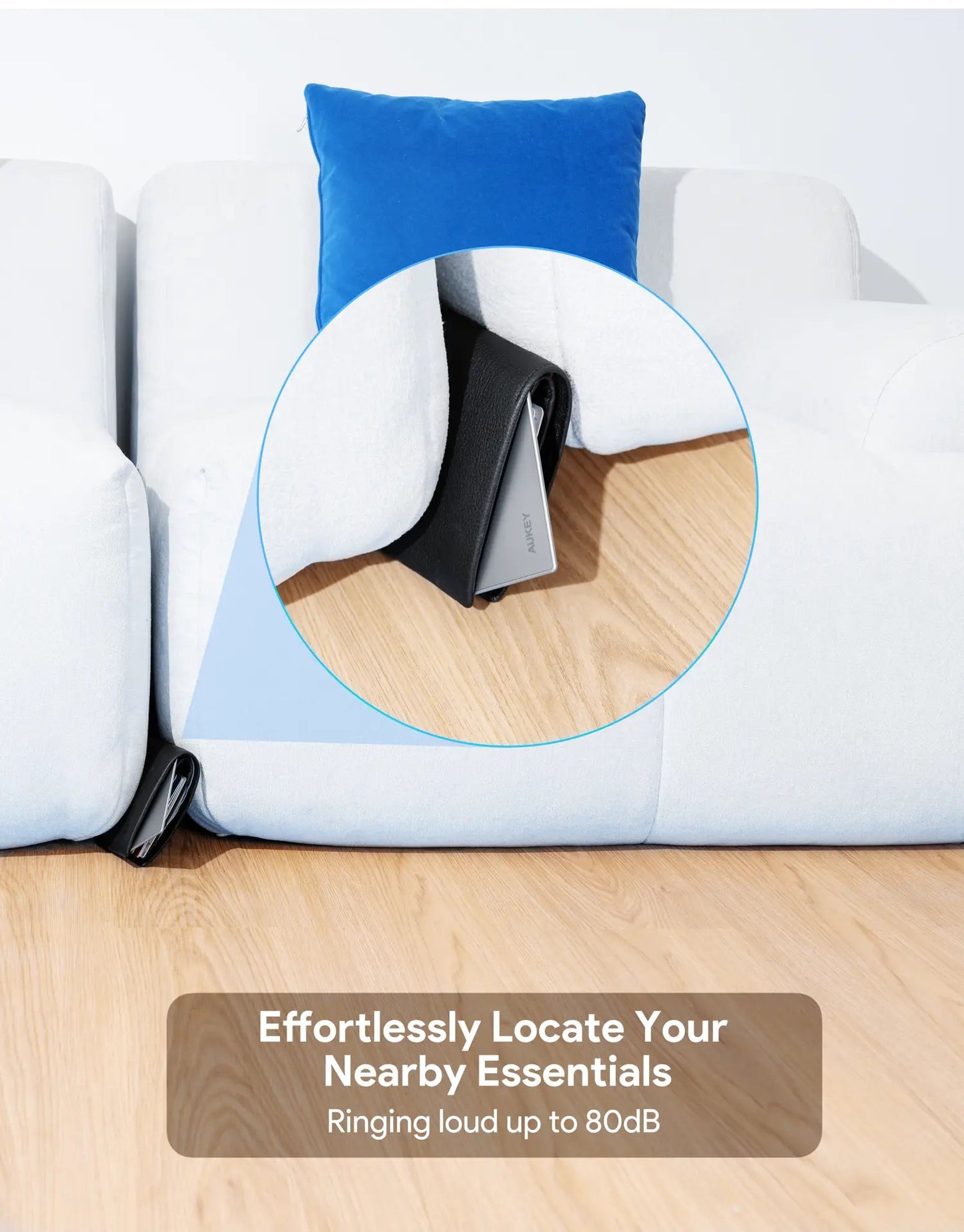 Aukey Track Mate 3 Smart Bluetooth Tracker (TM-21) - Image 2