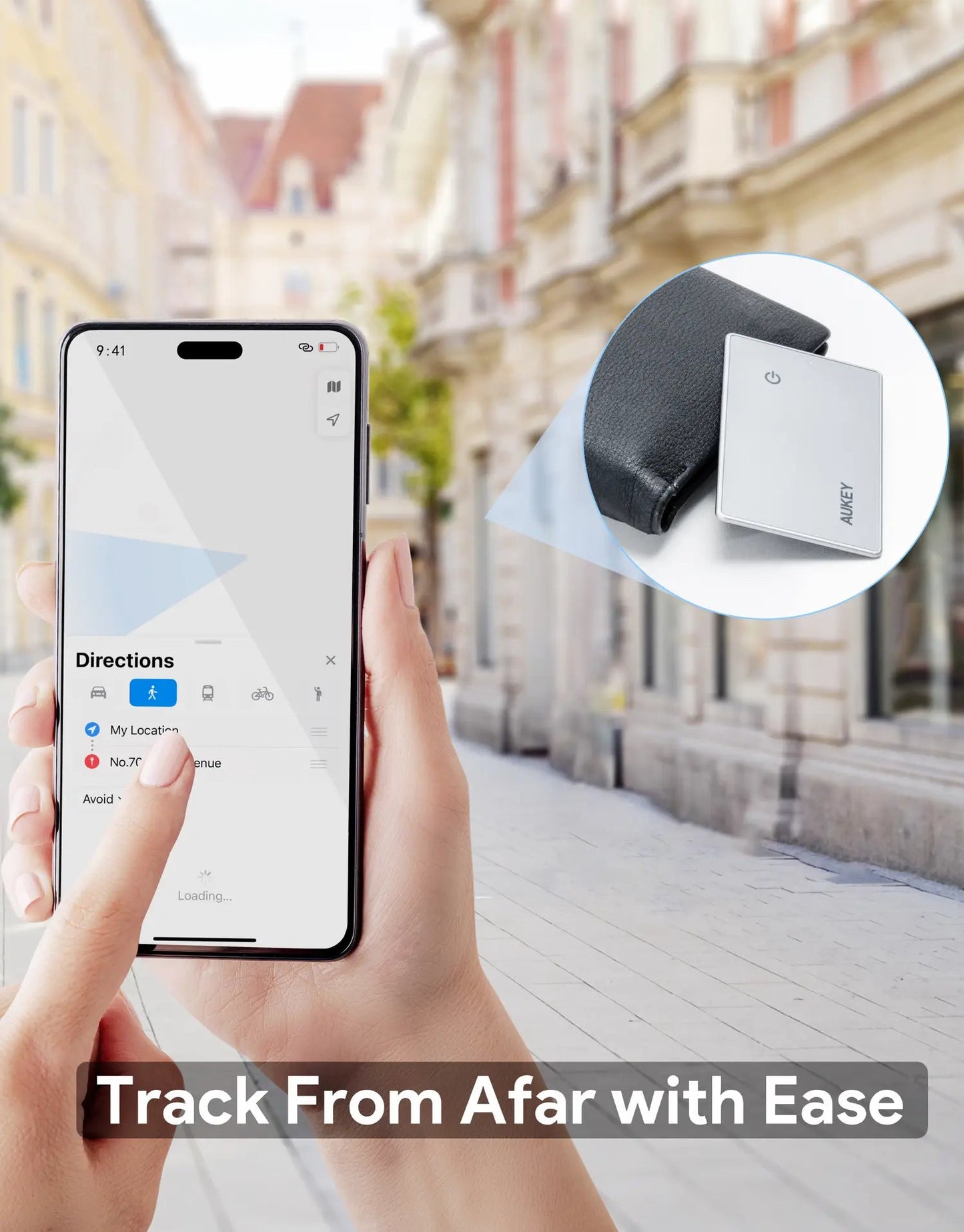 Aukey Track Mate 3 Smart Bluetooth Tracker (TM-21) - Image 8