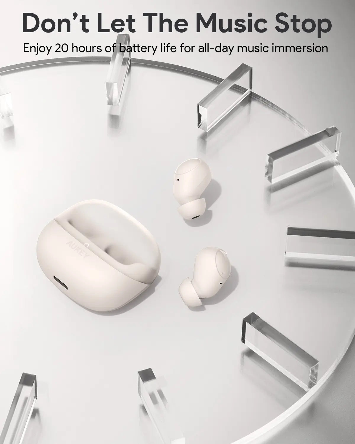 Aukey True Wireless Earbuds MOVE VIBE (EP-M3A) - Image 2