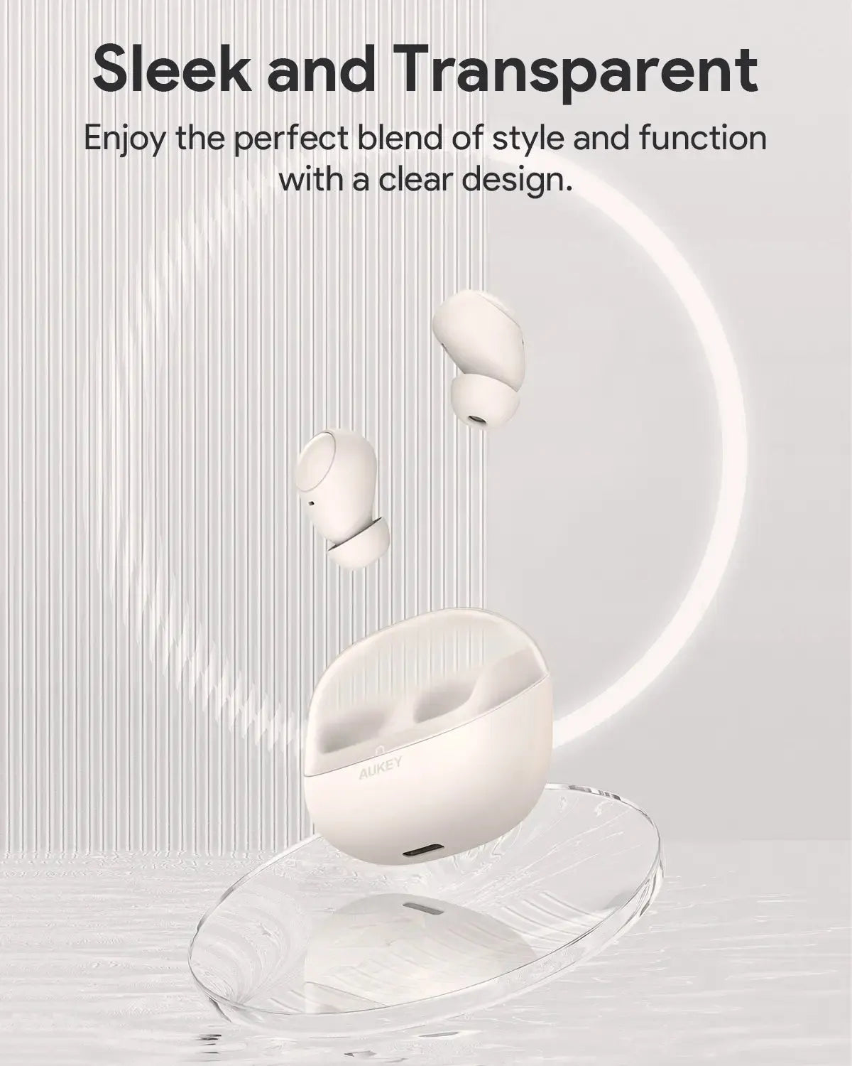 AUKEY True Wireless Bluetooth 5.3 Earbuds with 80ms Low Latency & IPX4 Water Resistance – EP-M3A - Image 4