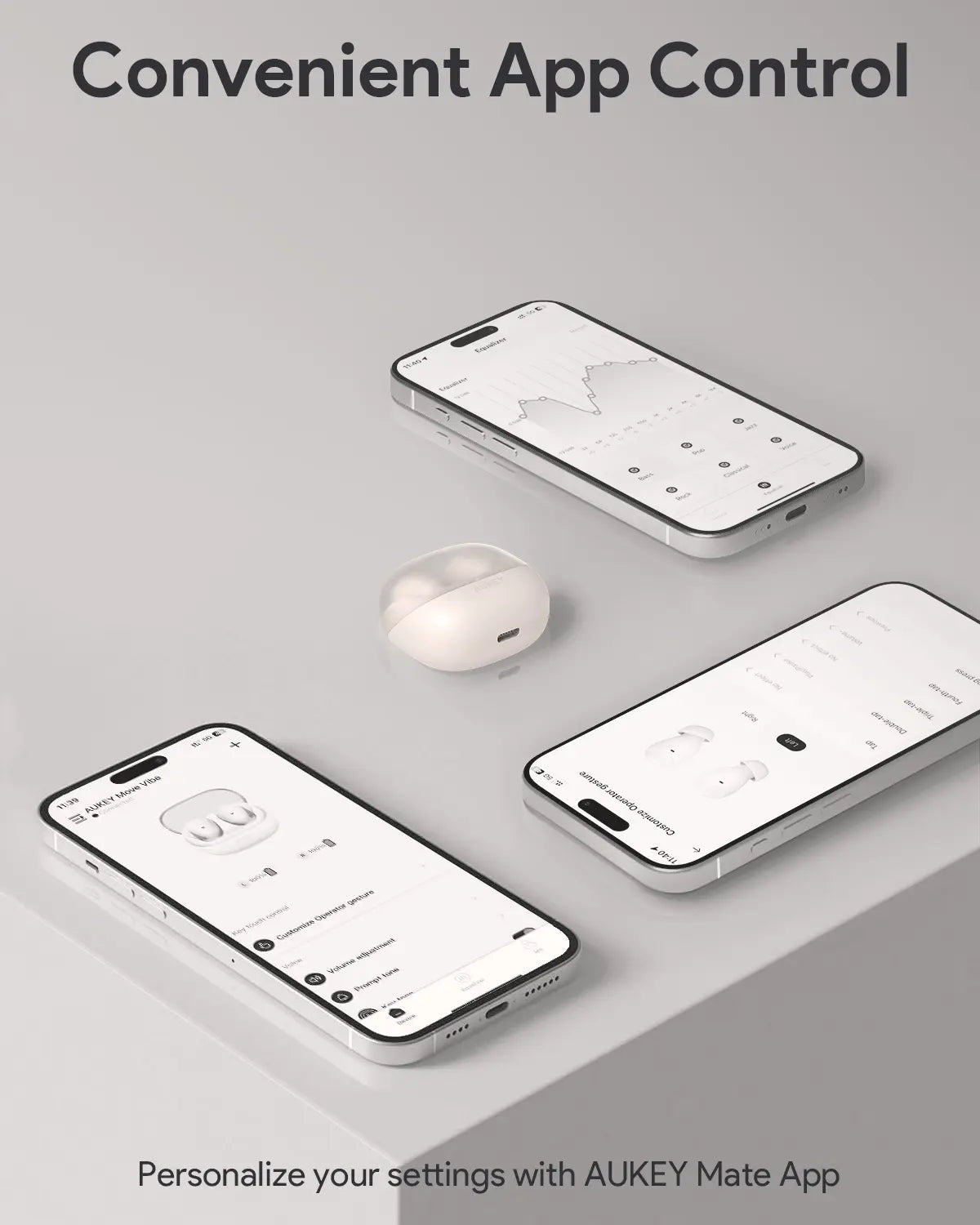 Aukey True Wireless Earbuds MOVE VIBE (EP-M3A) - Image 5