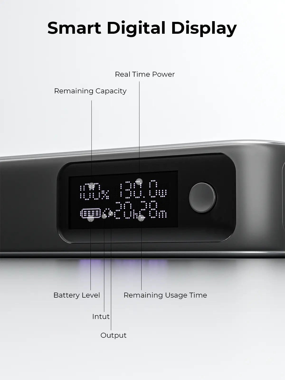 Aukey Spark Sling 20000 Compact Fast Charging Power Bank with Built-in USB-C Cable (PB-Y48) - Image 3