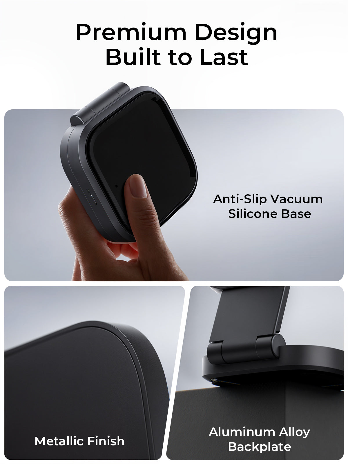 Aukey MagFusion L Qi2 Foldable 2 In 1 Magnetic Wireless Charger (LC-MC211) - Image 6
