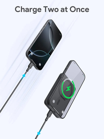 Aukey MagFusion 5000mAh Magnetic Wireless Charging Power Bank (PB-MS03) - Image 5