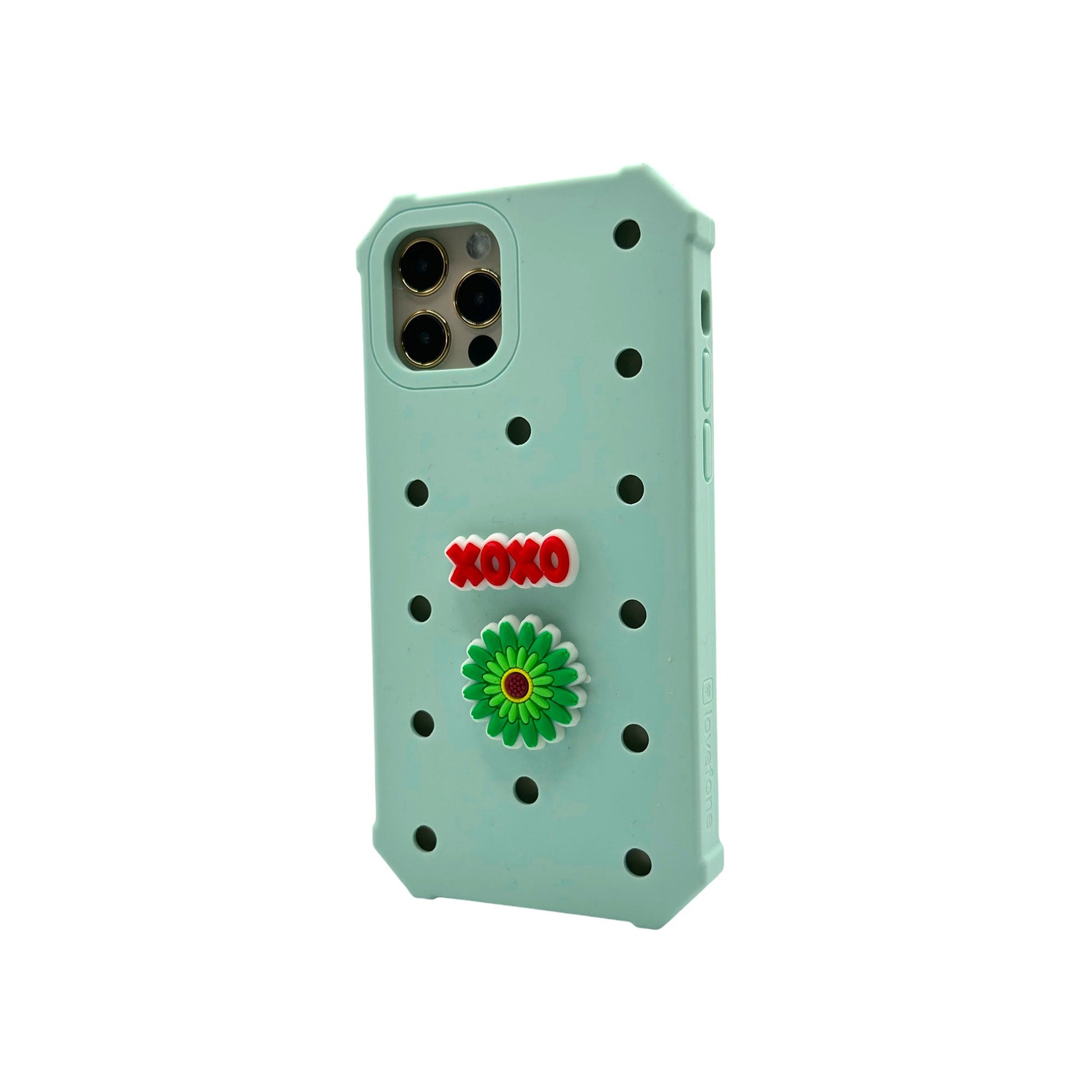 Lovefone Kids Silicone Case iPhone 12 Pro Max Mint Green