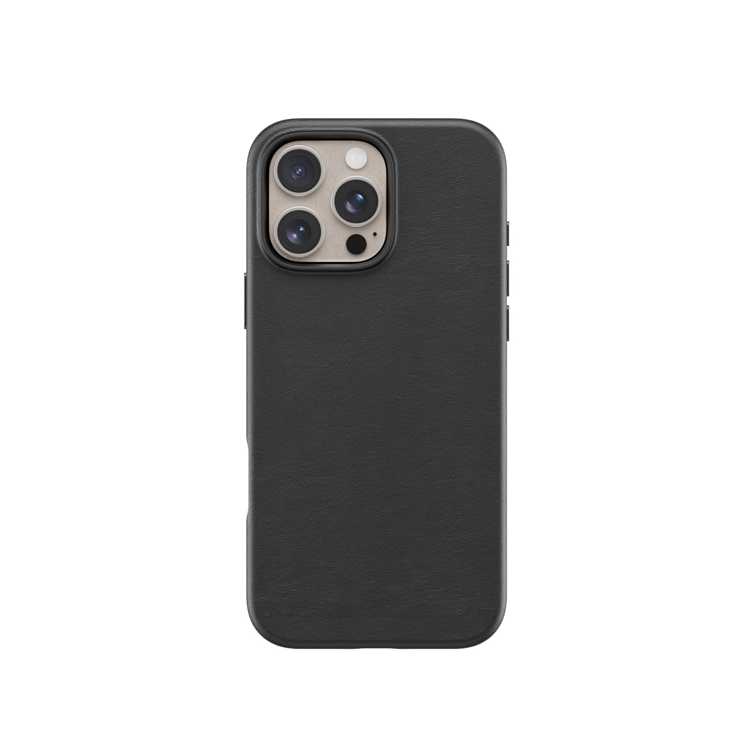 Lovefone Genuine Crafted Leather Case iPhone 15 Plus Black