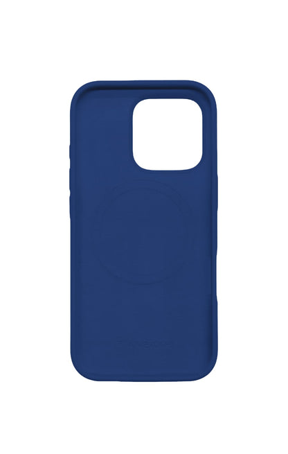 Lovefone Genuine Liquid Silicone Case iPhone 16 Pro Navy - Image 3