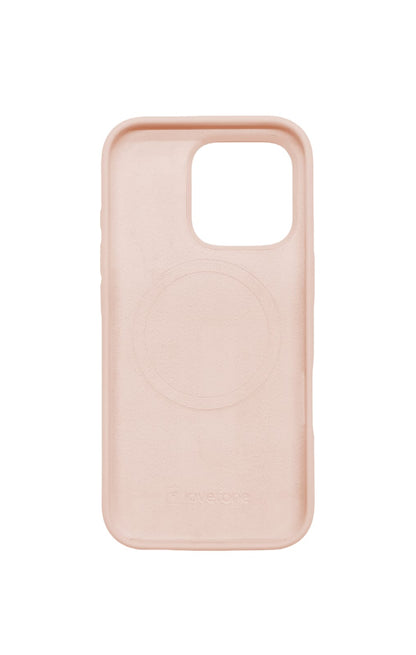 Lovefone Genuine Liquid Silicone Case iPhone 16 Pro Max Pink - Image 2