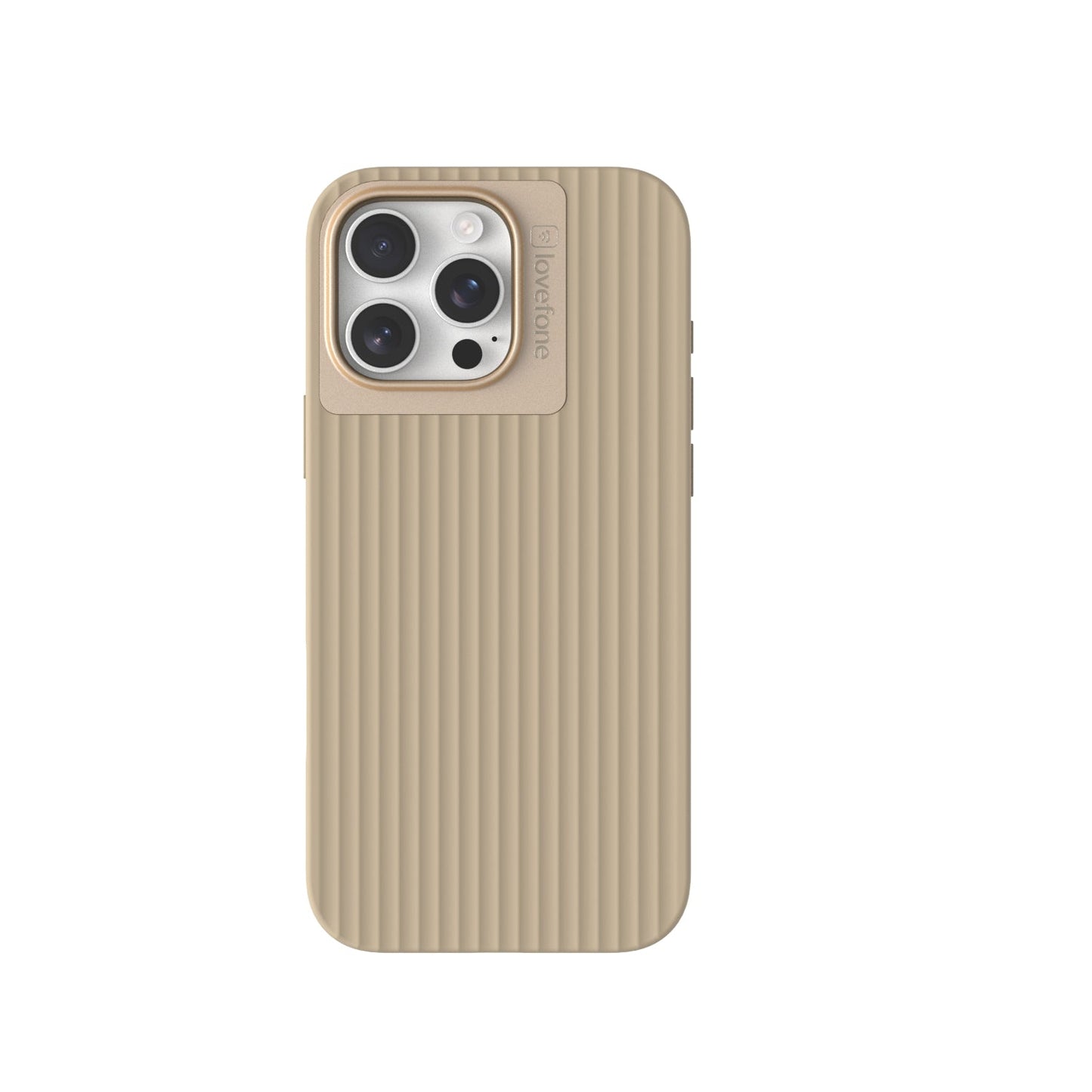 Lovefone Suitcase Case iPhone 16 Latte Landing