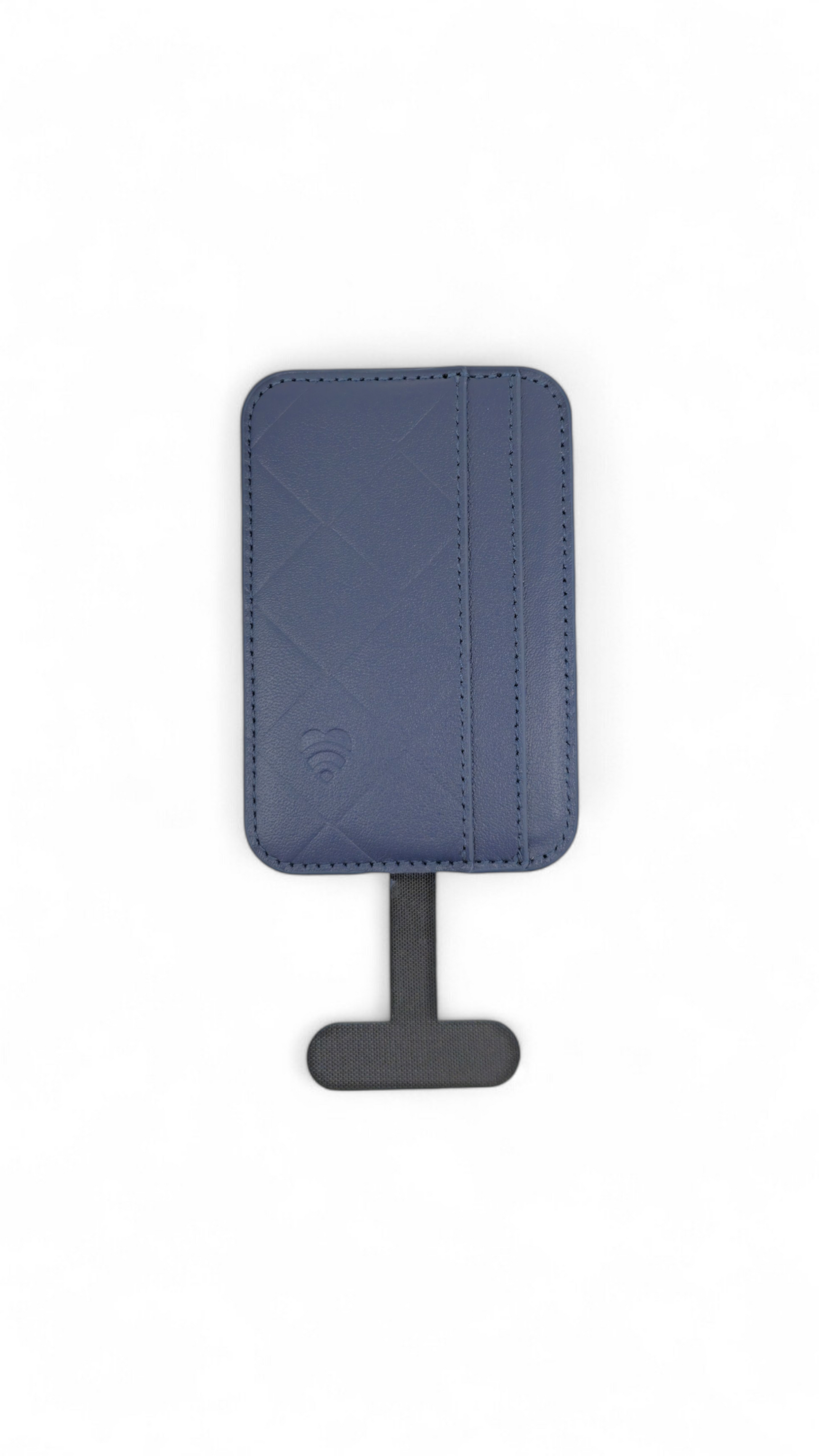 Lovefone Genuine Leather Weave Wallet with Magsafe - Navy