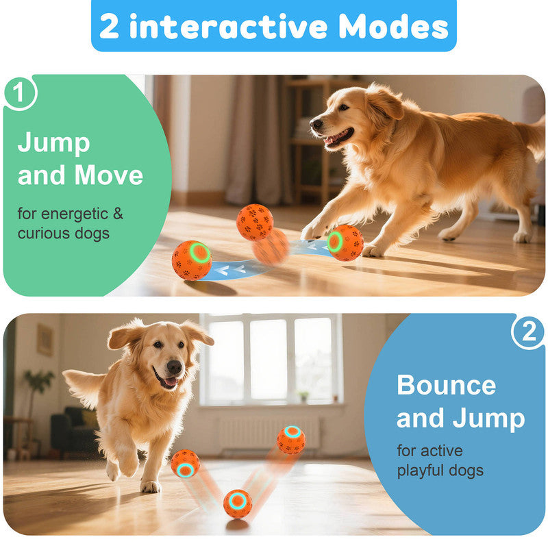 pet products Electric bouncing ball for grinding teeth and teasing pets - Image 7