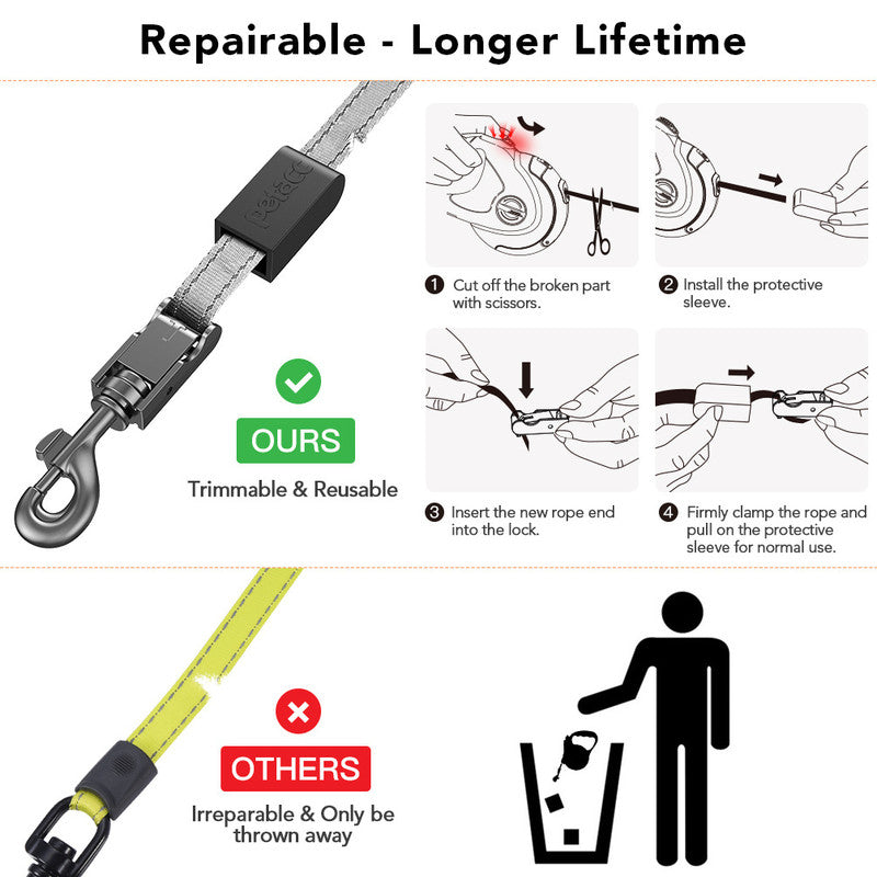 pet products Pet Strong Spring Telescopic Traction Device - Image 2