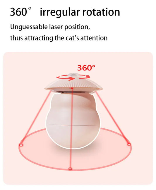 Pet products Pet Toy Cat Laser Toy Tumbler Intelligent Induction Cat Laser Rod - Image 3