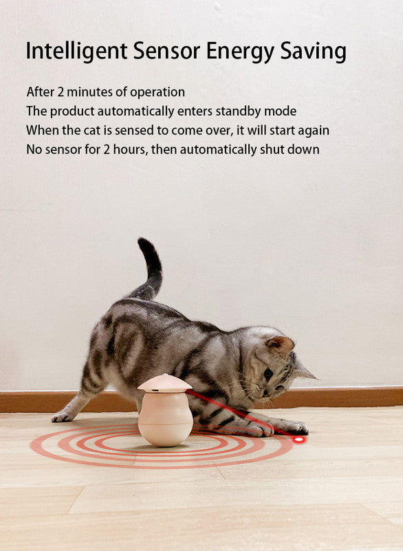 Pet products Pet Toy Cat Laser Toy Tumbler Intelligent Induction Cat Laser Rod - Image 4