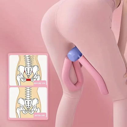 Non-electric pelvic floor muscle trainer and thigh exerciser, suitable for women's postpartum recovery, leg and gluteal fitness - Image 4