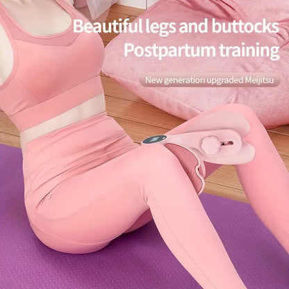 Smart Pelvic Floor Muscle Trainer For Postpartum Restoration And Leg Fitness - Multifunctional Counting Equipment For Buttocks And Thighs - Image 2