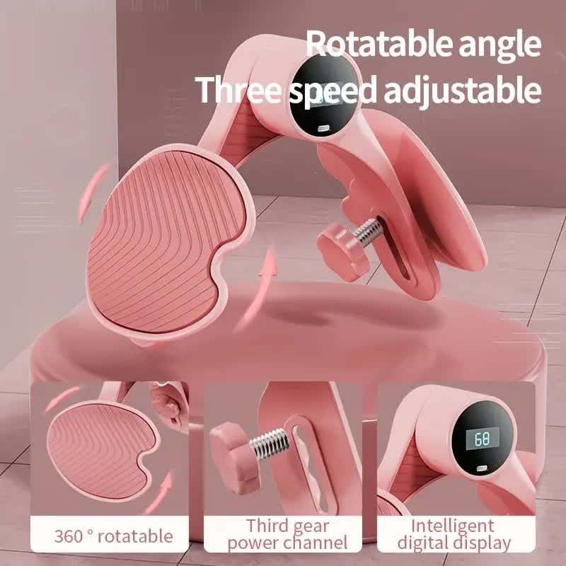 Smart Pelvic Floor Muscle Trainer For Postpartum Restoration And Leg Fitness - Multifunctional Counting Equipment For Buttocks And Thighs - Image 3