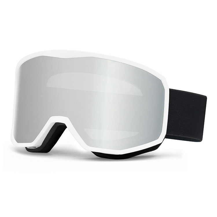 Outdoor sports products ,Winter skiing anti UV card myopia cylindrical double-layer anti fog skiing goggles