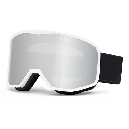 Outdoor sports products ,Winter skiing anti UV card myopia cylindrical double-layer anti fog skiing goggles