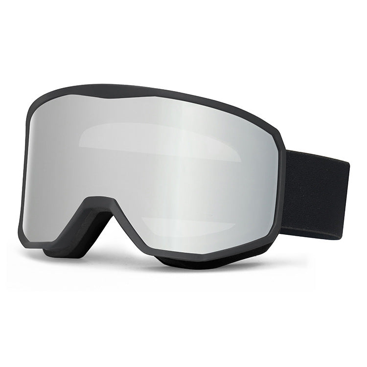 Outdoor sports products ,Winter skiing anti UV card myopia cylindrical double-layer anti fog skiing goggles