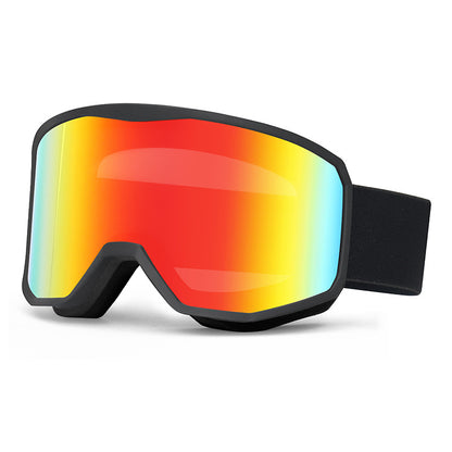 Outdoor sports products ,Winter skiing anti UV card myopia cylindrical double-layer anti fog skiing goggles