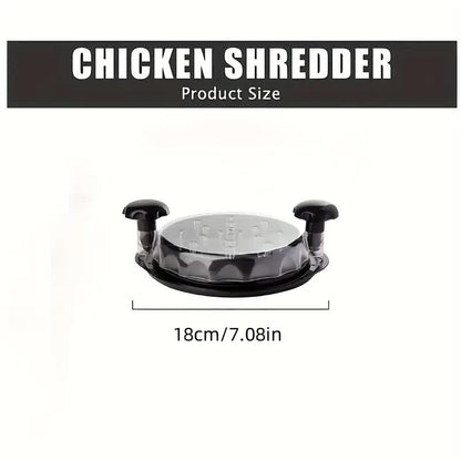 Multi-functional chicken breast shredder; minced meat separator; meat grinder; baby food tool with transparent lid; chicken shredding device - Image 5