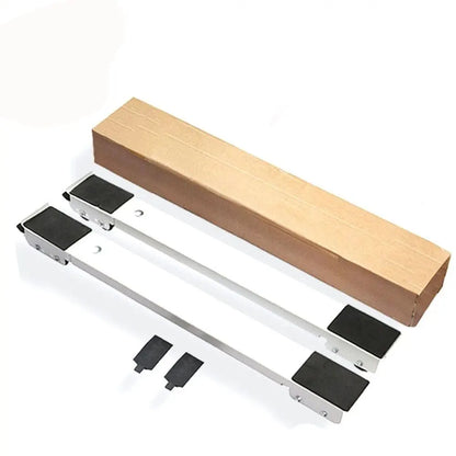 2PC White Furniture Lifter Heavy Roller Move Tool Set Moving Wheel Mover Sliders Kit