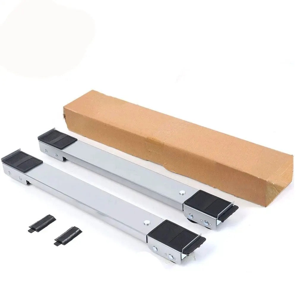 2PC Grey Furniture Lifter Heavy Roller Move Tool Set Moving Wheel Mover Sliders Kit