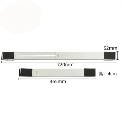 2PC Grey+Lever Handle Furniture Lifter Heavy Roller Move Tool Set Moving Wheel Mover Sliders Kit - Image 2
