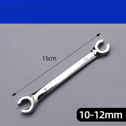 5Pcs Flare Nut Wrench Set Offset End Spanner Metric 6 8 9 10 11 12 13 14 15 17MM - Image 4