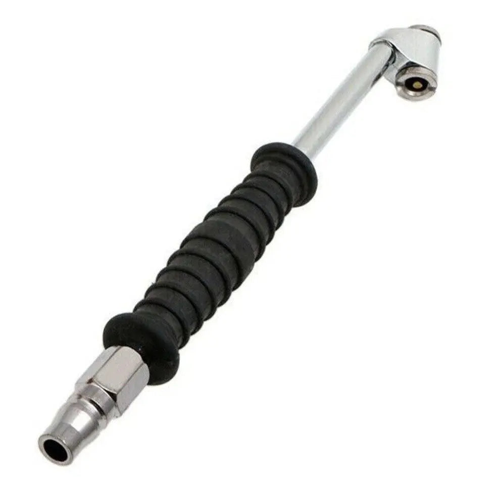 2X Car Truck Tire Inflator Valve Air Pump Chuck Nozzle Metal Dual-Head Connector - Image 5
