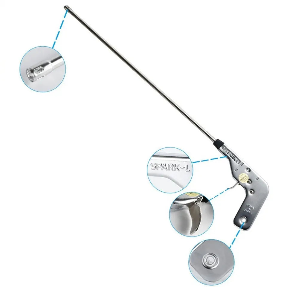 560mm Barbecue igniter All-Metal Battery-Free Pulse Kitchen Camping Barbecue - Image 6
