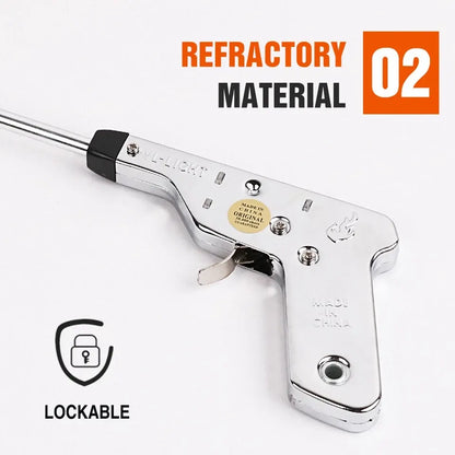 2x 270mm Barbecue igniter All-Metal Battery-Free Pulse Kitchen Camping Barbecue - Image 4