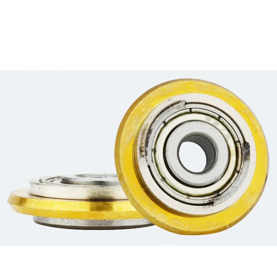 2PC Titanium Coated Rotary Bearing Cutting Wheel Tile Cutter Replacement Blade - Image 2