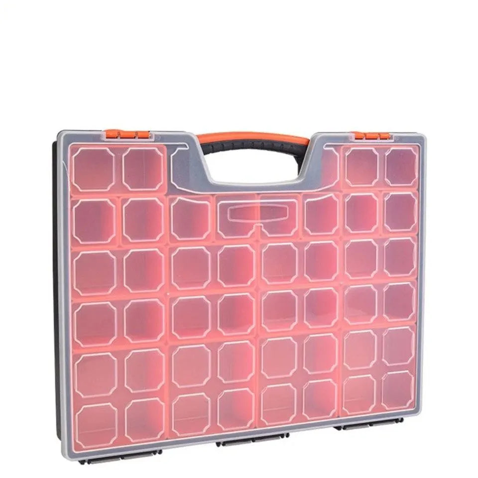 3PC SET 14 +15+22 Compartments Storage Organizer Tool Box Plastic Bin Screw Case - Image 5