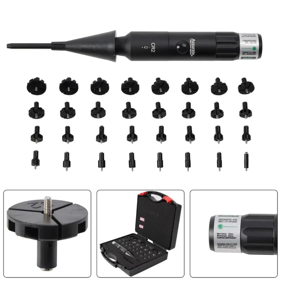 Professional Laser Bore Sight Kit Multiple Caliber Upgraded Green Bore Sighter. - Image 3