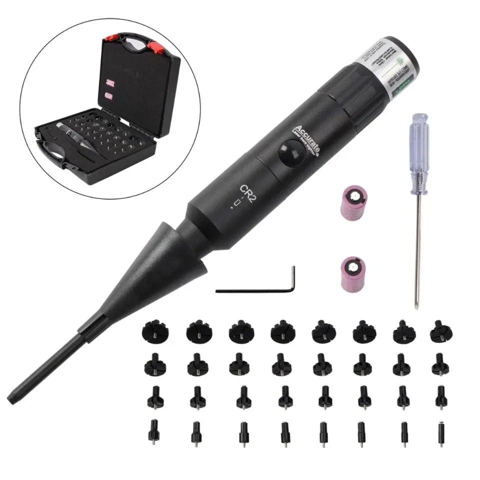 Professional Laser Bore Sight Kit Multiple Caliber Upgraded Green Bore Sighter. - Image 4