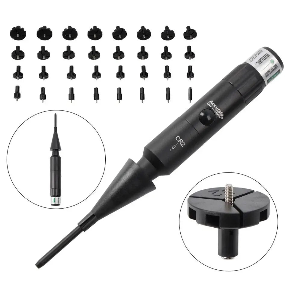 Professional Laser Bore Sight Kit Multiple Caliber Upgraded Green Bore Sighter. - Image 5