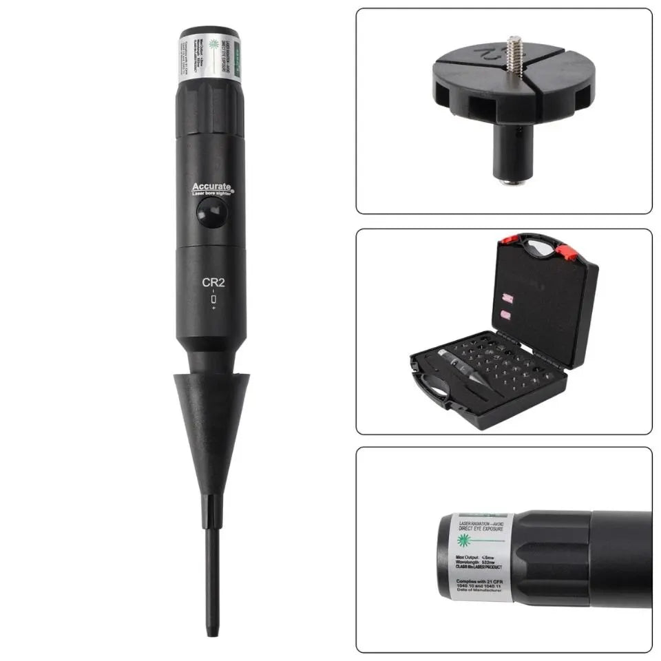 Professional Laser Bore Sight Kit Multiple Caliber Upgraded Green Bore Sighter. - Image 6